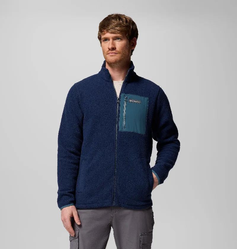 Columbia Men's Jasper Ridge Pebbled Full Zip Fleece-