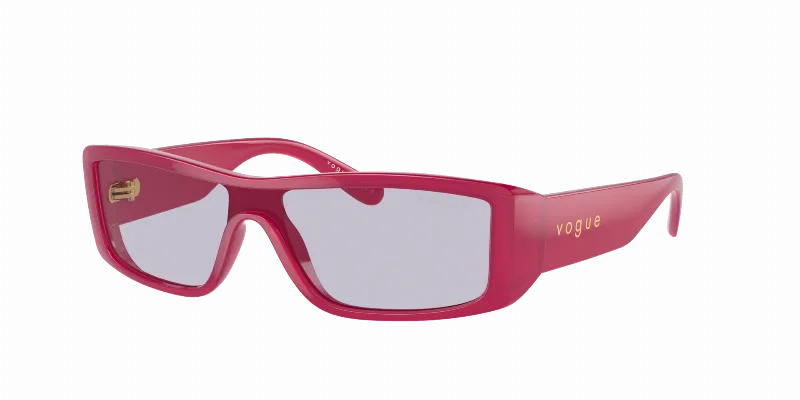 VOGUE EYEWEAR Woman Sunglasses VO5442SM  -  Frame color: Opal Dark Rose, Lens color: Lilac