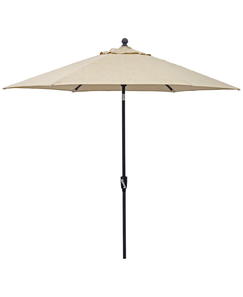 Astaire Outdoor 9' Umbrella, Created for Macy's - Straw Natural