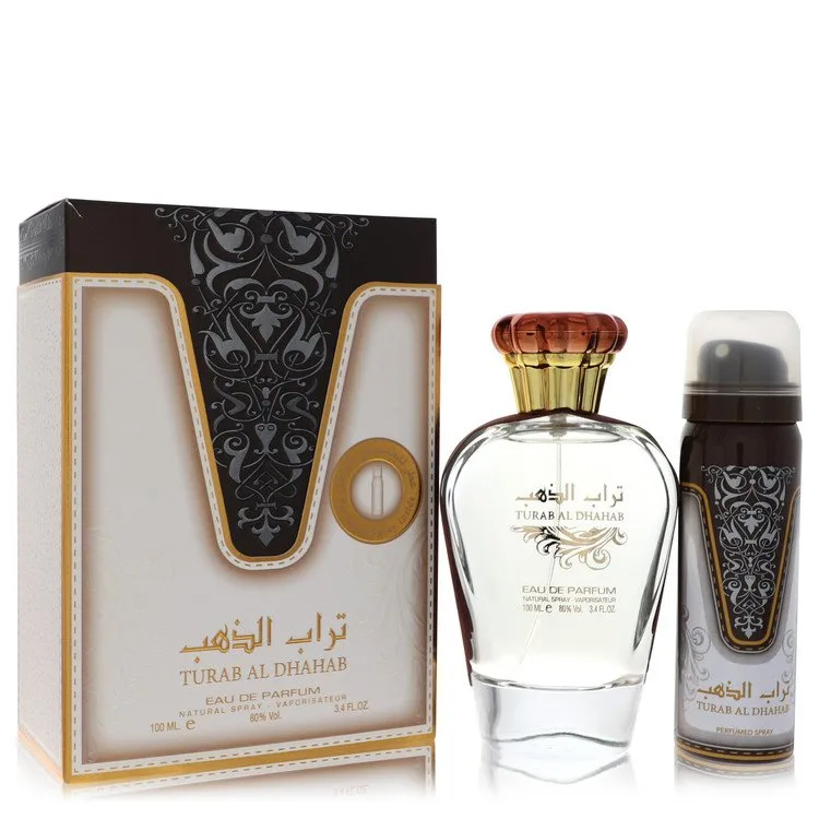 Ard Al Zaafaran Turab Al Dhabah Perfume 3.4 oz EDP Spray with 1.7 oz Perfumed Spray for Women