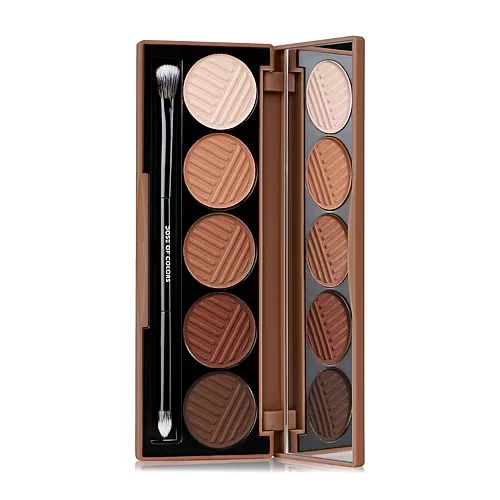 Dose Of Colors Baked Browns Eyeshadow Palette, One Size, Brown