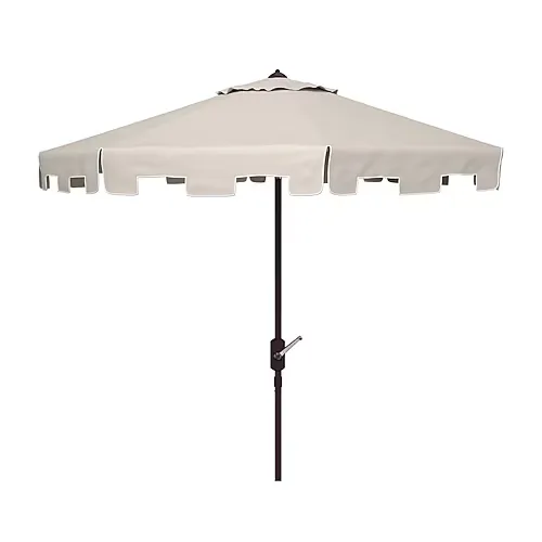 Safavieh Zimmerman Collection Patio Umbrella, One Size, Beige
