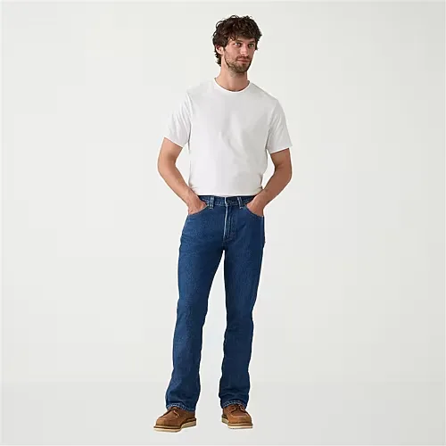Levi's Mens 537 Western Boot Jean, 34 30, Blue