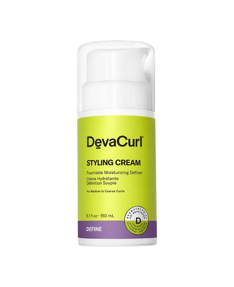 DevaCurl Styling Cream Touchable Moisturizing Definer, 5.1 oz., from Purebeauty Salon & Spa