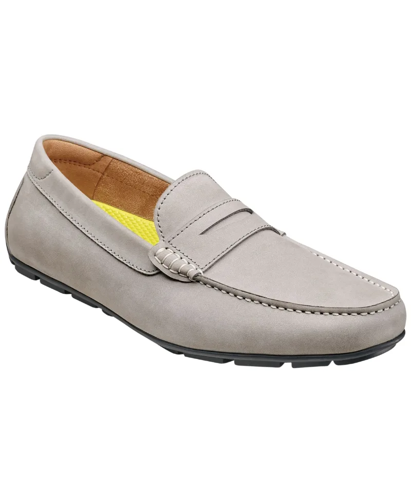Florsheim Men's Motor Smooth Moc-Toe Shoes - Gray
