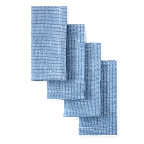 Linden Street Textured 4-pc. Napkins, One Size, Blue