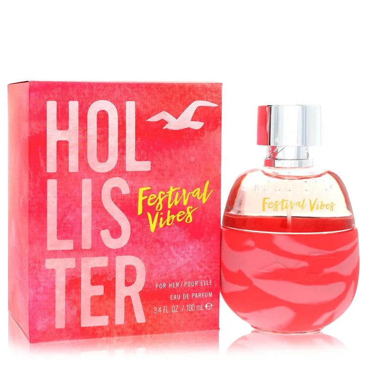 Hollister Festival Vibes Perfume 3.4 oz EDP Spray for Women