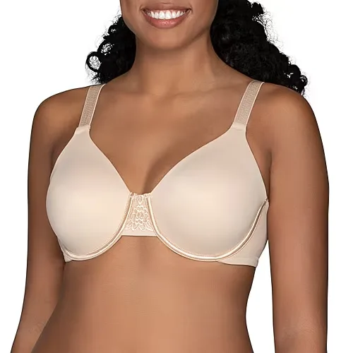 Vanity Fair Beauty Back Full Figure Underwire Minimizer Bra - 76080, Dd, Brown