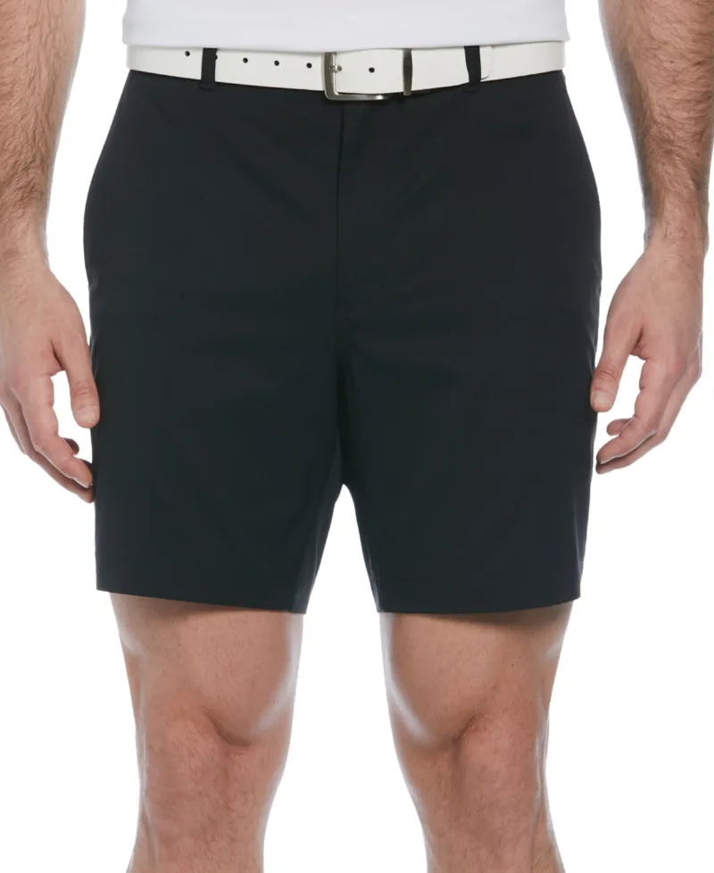 Pga Tour Men's 7" Golf Shorts with Active Waistband - Oxford