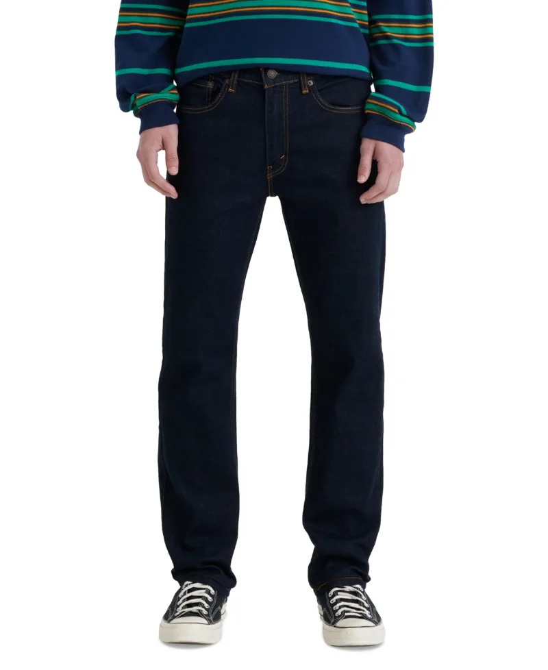 Levi's Men's 506 Comfort Straight-Leg Stretch Jeans - Midnight Rest Adv