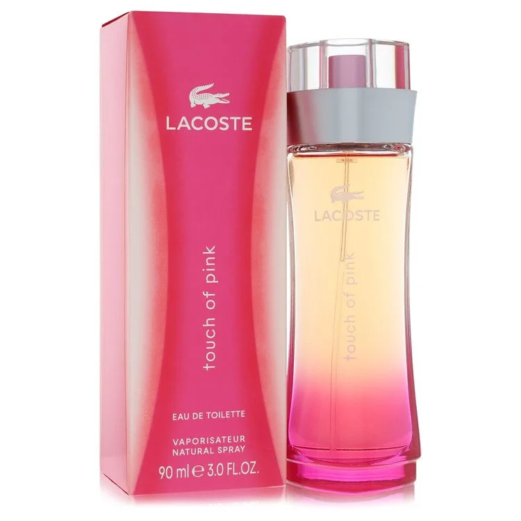 Touch Of Pink Perfume by Lacoste 3 oz EDT Spray for Women