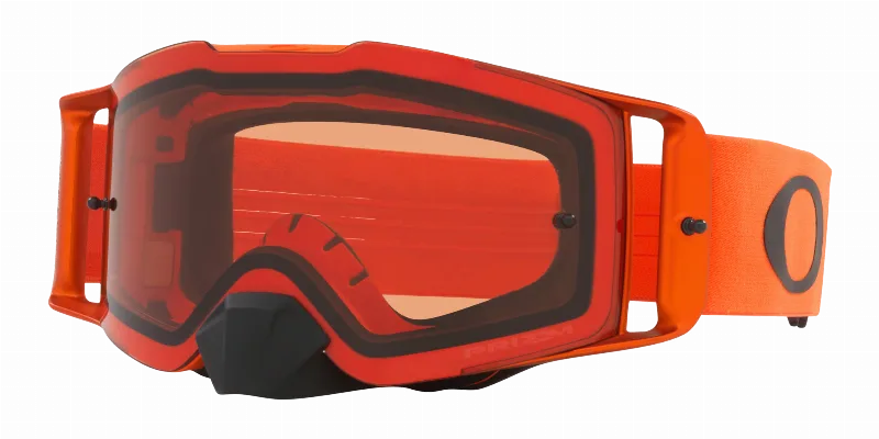 Oakley Front Line™ MX Goggles with Moto Orange Strap and Prizm MX Bronze Lenses | Oakley®