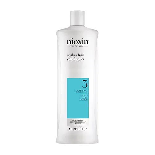 Nioxin by Nioxin SYSTEM 3 SCALP + HAIR CONDITIONER 33.8 OZ (PACKAGING MAY VARY) for UNISEX