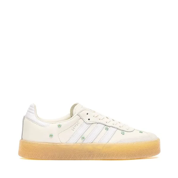 Womens adidas Sambae Athletic Shoe - Off White / White / Clear Mint