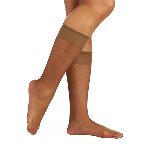 Berkshire Hosiery Ultra Sheer 3-pc. Knee Highs, 8.5-11, Beige