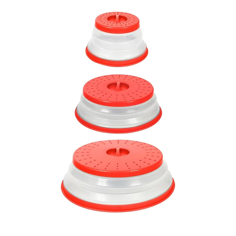 Tovolo Collapsible Microwave Food Cover, Set of 3