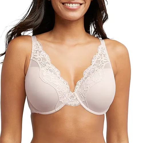 Bali One Smooth You Full Coverage Underwire Full Coverage Bra Df0084, Dd, Beige
