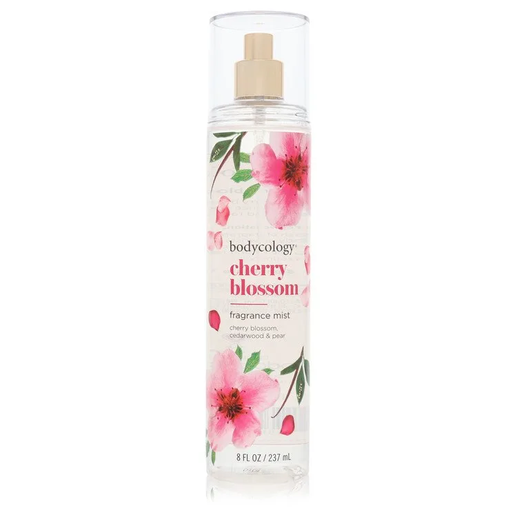 Bodycology Cherry Blossom Cedarwood And Pear Perfume 8 oz Fragrance Mist Spray for Women