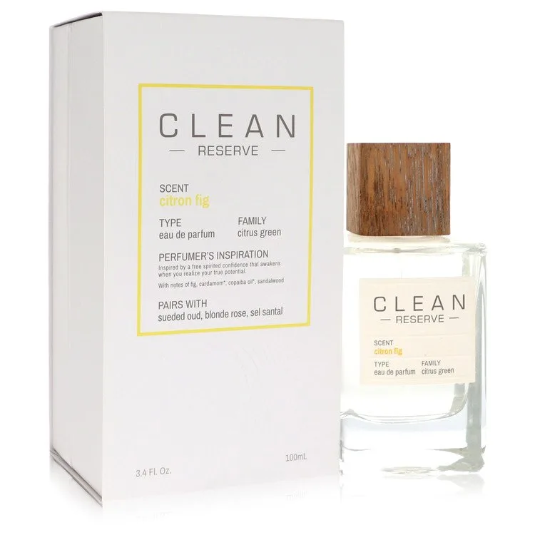 Clean Reserve Citron Fig Perfume by Clean 3.4 oz EDP Spray for Women