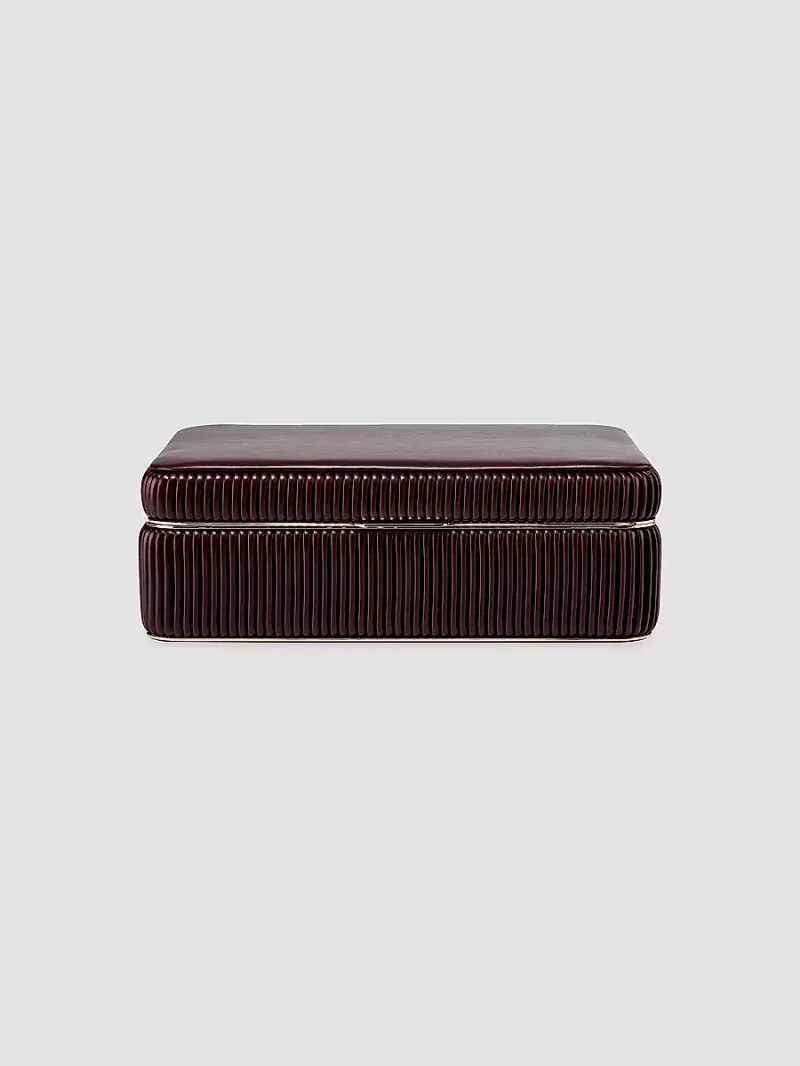 Bella Jewelry Box - Bordeaux - Size Medium