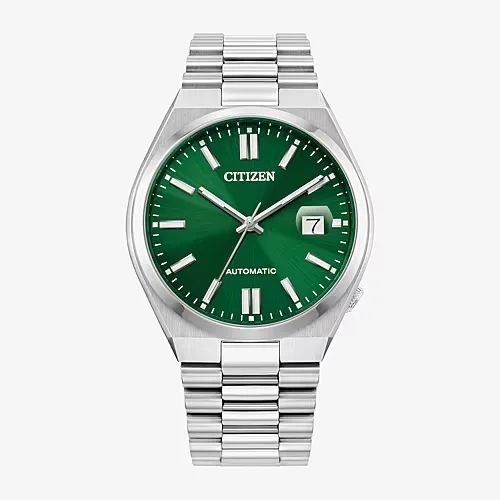 Citizen Tsuyosa Mens Automatic Silver Tone Stainless Steel Bracelet Watch Nj0150-56x, One Size