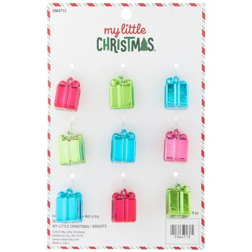 Bright Gift Box Mini Ornaments