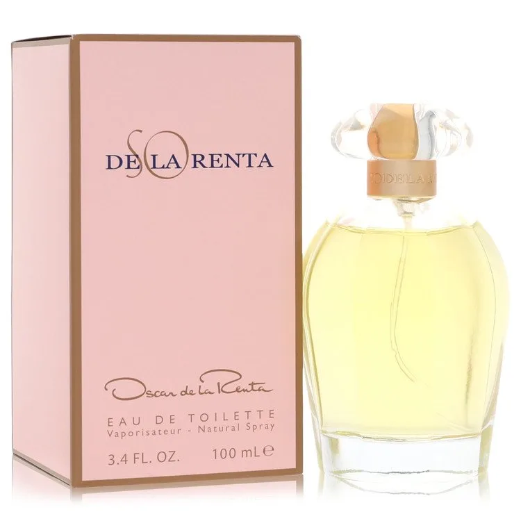 So De La Renta Perfume by Oscar De La Renta 3.4 oz EDT Spray for Women