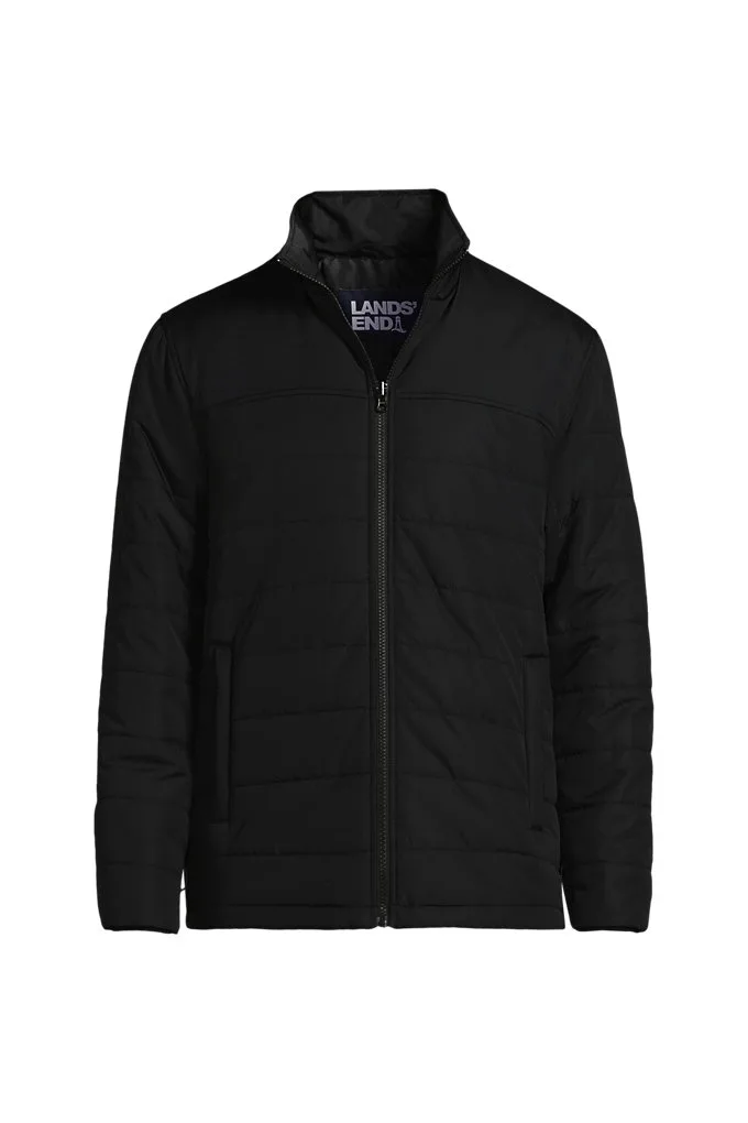 Men's Insulated Jacket - Lands' End - Black - S