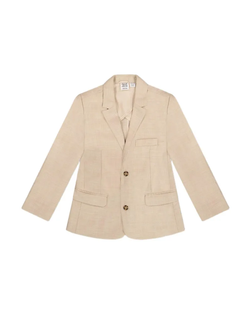 Deux par Deux Toddler Boys Blazer - Toddler. - Beige