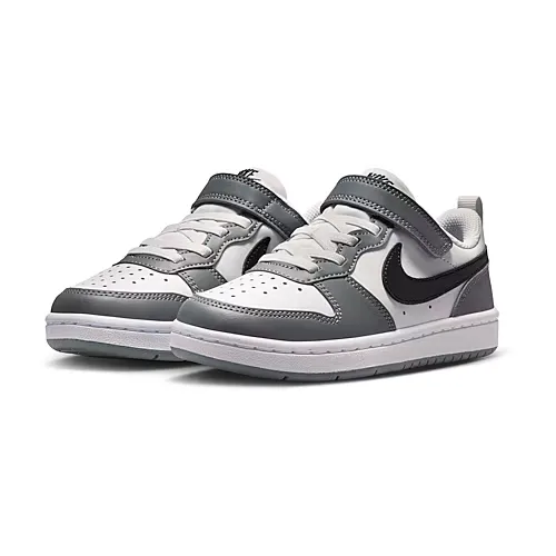 Nike Court Borough Little Kid Unisex Sneakers, 1 Medium, White