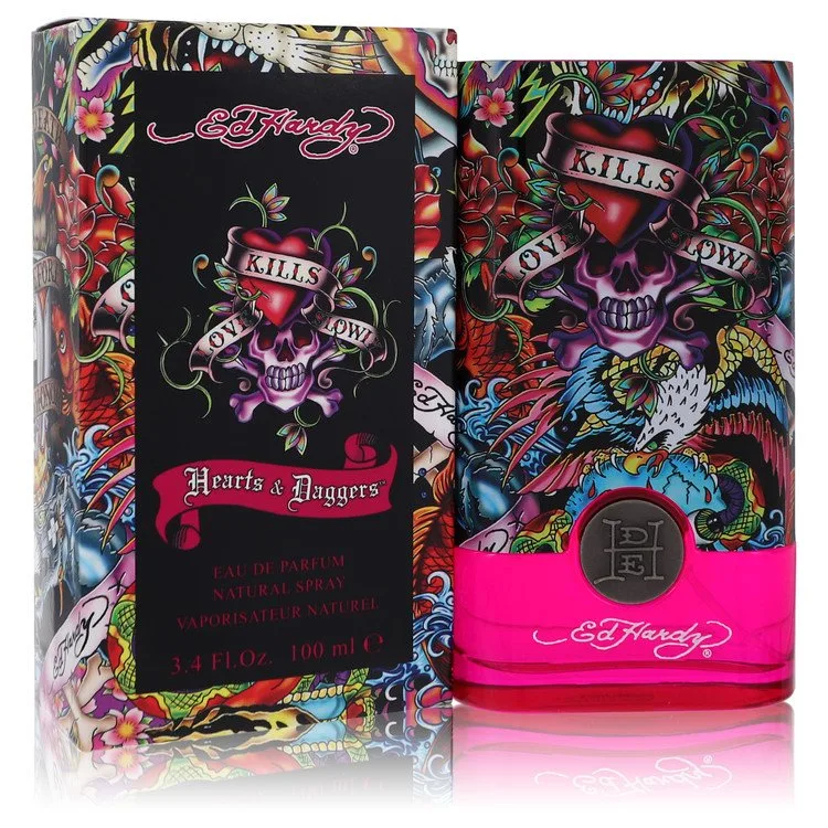 Ed Hardy Hearts & Daggers Perfume 3.4 oz EDP Spray for Women