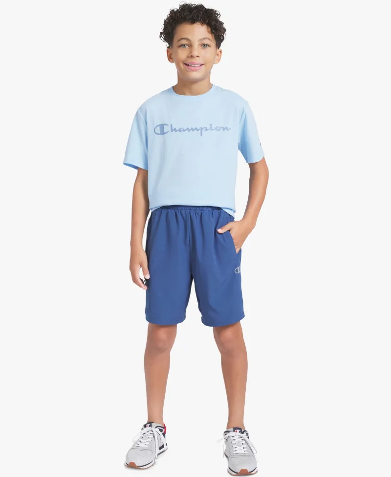 Champion Boys' 8-20 Pull-On Woven Shorts - Lyons Blue