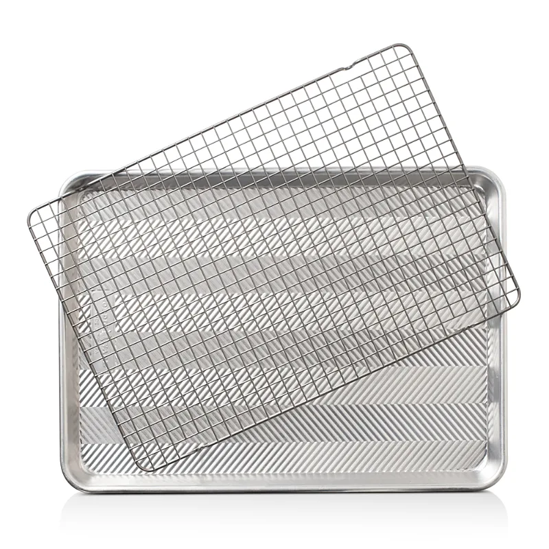 Nordic Ware Half Sheet Pan with Grid Rack