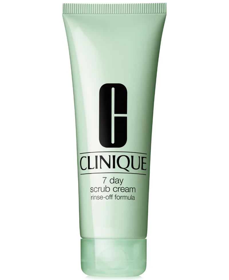Clinique 7 Day Face Scrub Cream Rinse-Off Formula, 3.4 oz.