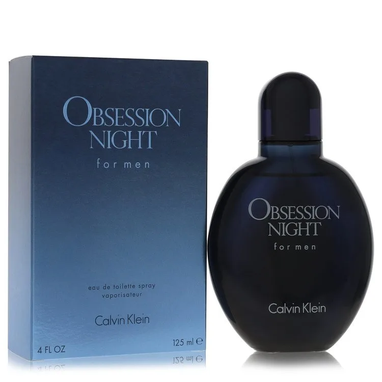Obsession Night Cologne by Calvin Klein 4 oz EDT Spray for Men