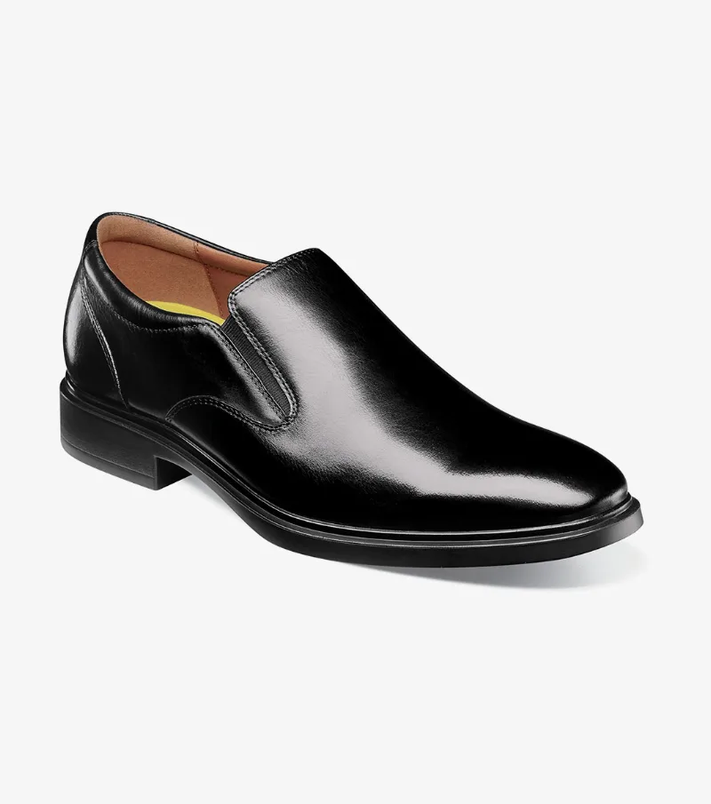 Florsheim Shoes Forecast Waterproof Plain Toe Slip On Black Size 11.5