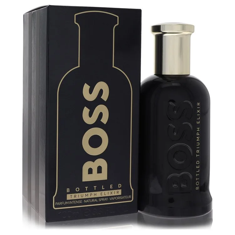 Boss Bottled Triumph Elixir Cologne 3.4 oz EDP Intense Spray for Men
