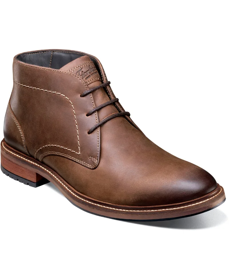 Florsheim Men's Forge Plain Toe Chukka Boots - Brown