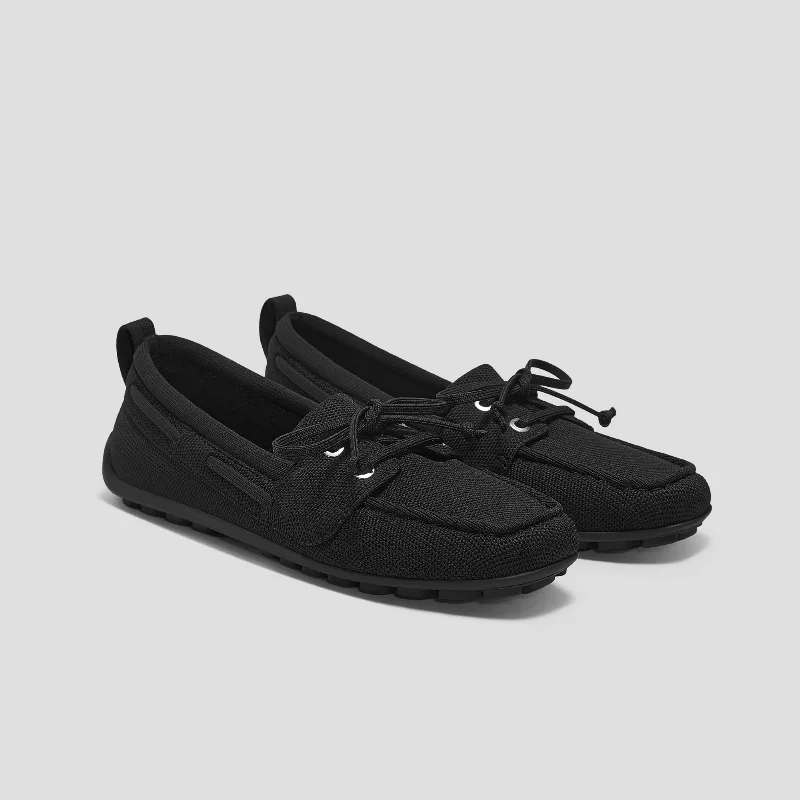 VIVAIA Square-Toe Casual Loafers (Jillian)|BLACK|7-7.5