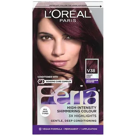 L'Oreal Paris Feria Multi-Faceted Shimmering Permanent Hair Color - 1.0 set