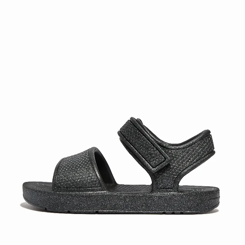 iQUSHION KIDS Toddler Shimmer Ergonomic Back-Strap Sandals