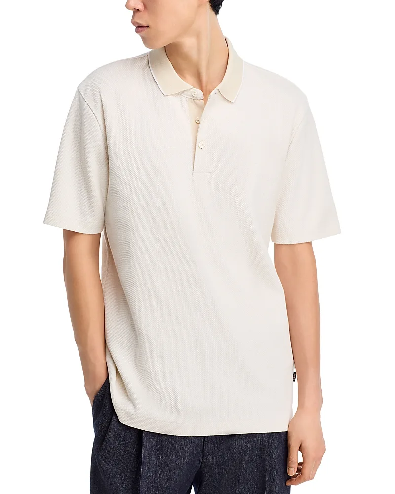 Boss Mercerized Cotton Polo Shirt