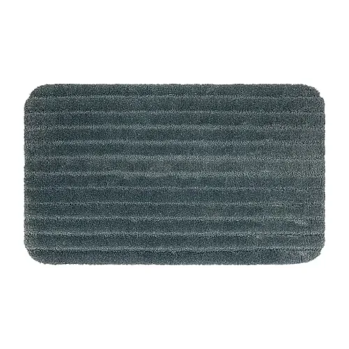 Home Expressions Quick Dri Plus Bath Rug, One Size, Gray