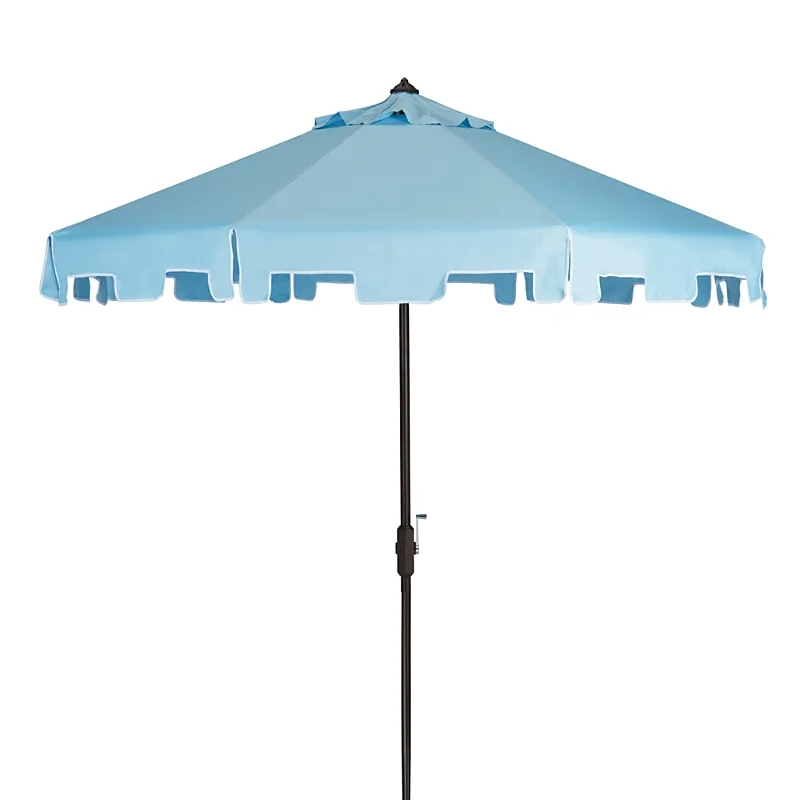 Safavieh Zimmerman 9 Ft Crank Market Umbrella