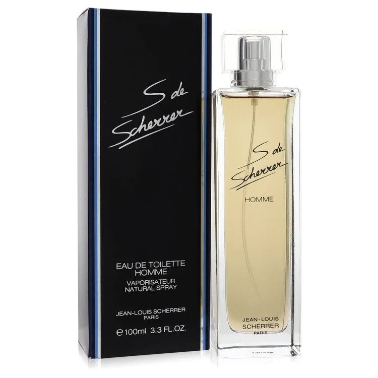 S De Scherrer Cologne by Jean Louis Scherrer 3.4 oz EDT Spray for Men