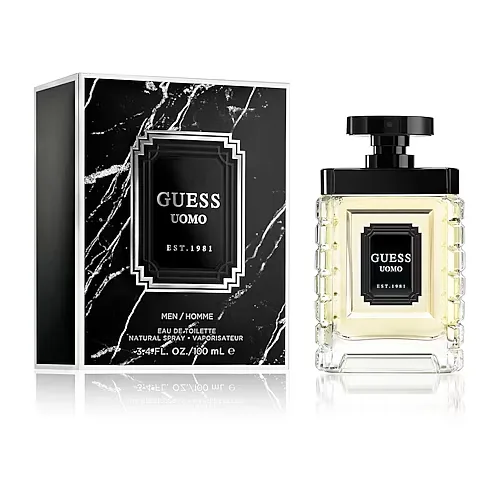GUESS Uomo Men / Homme Eau De Toilette, One Size, 3 4 Oz