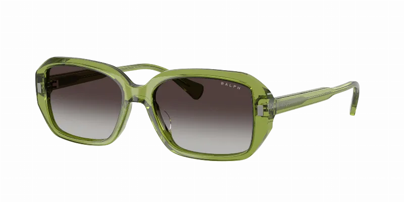 RALPH Woman Sunglasses RA5325U  -  Frame color: Shiny Transparent Green, Lens color: Gradient Grey
