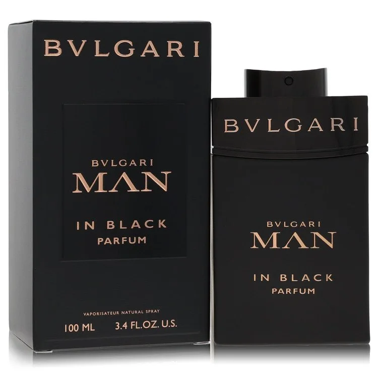 Bvlgari Man In Black Cologne by Bvlgari 3.4 oz Parfum Spray for Men