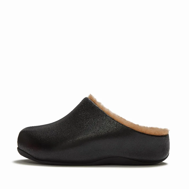 SHUV Shearling Leather Mules