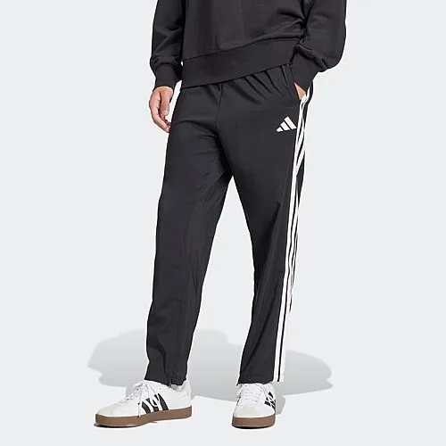 adidas Stanford Mens Straight Mid Rise Regular Fit Track Pant, Xx-large, Black
